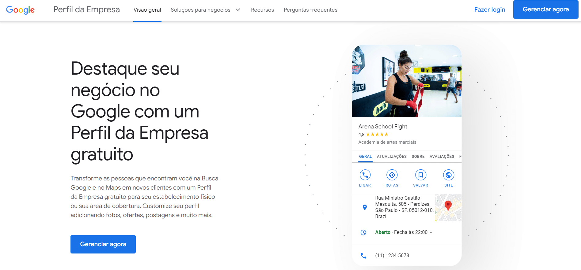 Como recuperar Google Meu Negócio: guia completo 2 acessar o site para gerenciar o perfil do google meu negócio